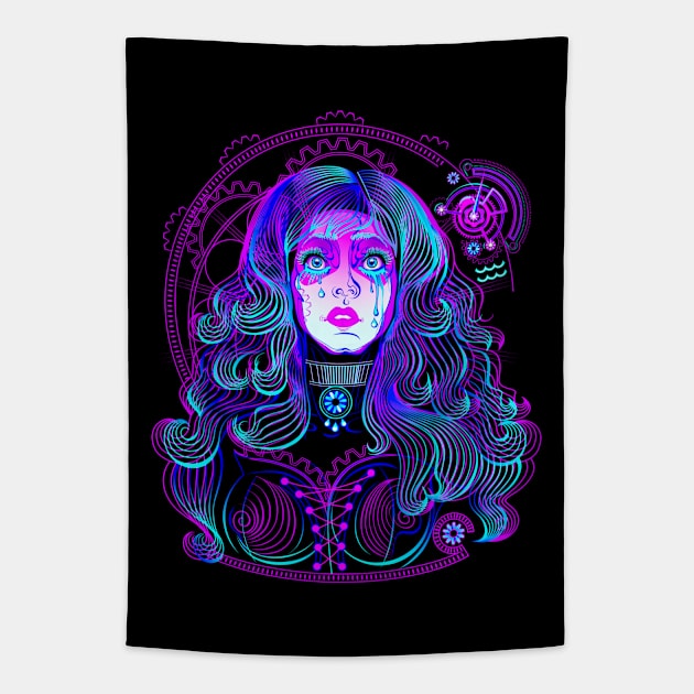 Aquarius Tapestry by DISOBEY