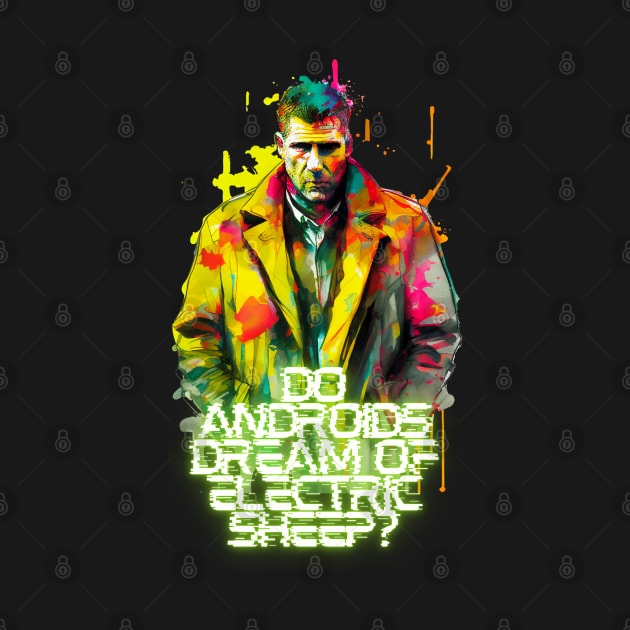 Rick Deckard - Do Androids Dream of Electric Sheep? by PrimetimeBitch