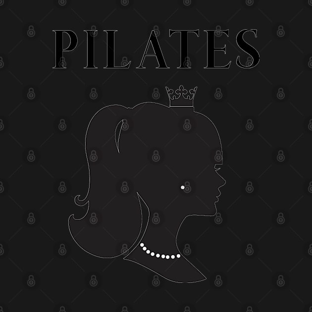 Pilates Queen Silhouette by ClaudiaFlores