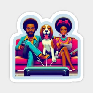 Threes company Magnet