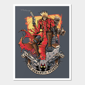 Trigun Posters And Art Prints Teepublic
