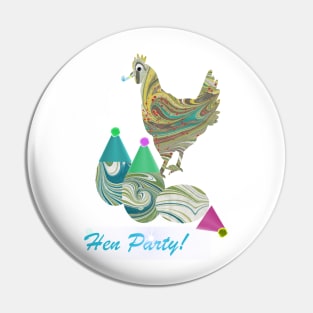 Hen Party Pin