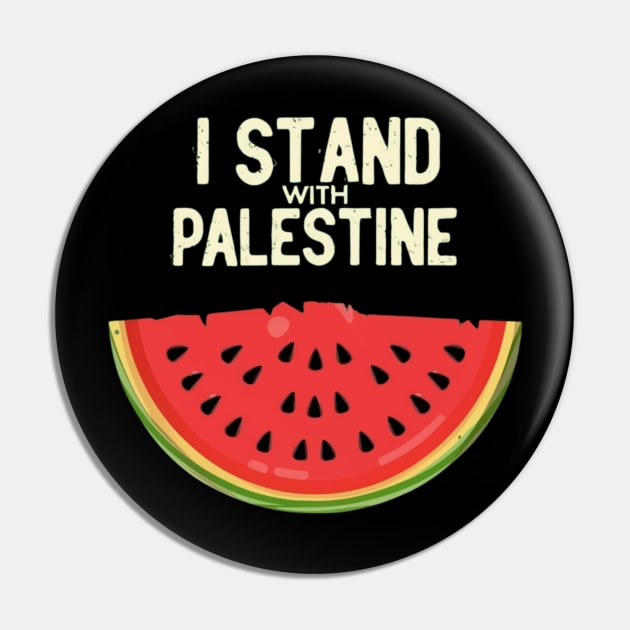 I stand with palestine Pin by Aldrvnd