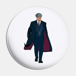 Tommy Shelby Peaky Blinders Illustration Hand Drawn Digital Artwork Pin