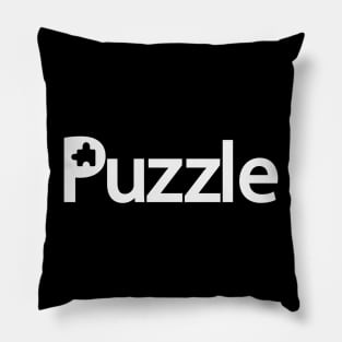 Puzzle artistic design Pillow