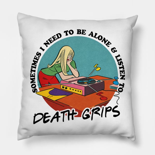 Death Grips / Music Obsessive Fan Design Pillow by DankFutura