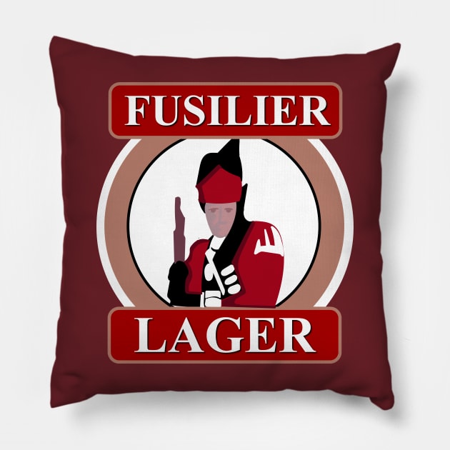 Fusilier Lager Pillow by Meta Cortex