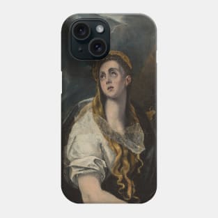 Penitent Magdalene by El Greco Phone Case