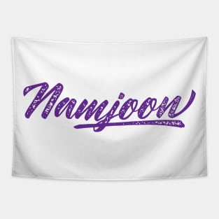 Namjoon stylized typography Tapestry