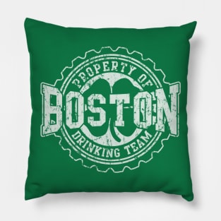 Boston Irish Drinking Team Beer St Patrick's Day Pillow