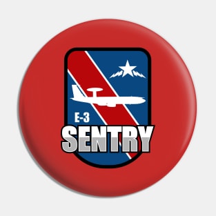 E-3 Sentry Pin