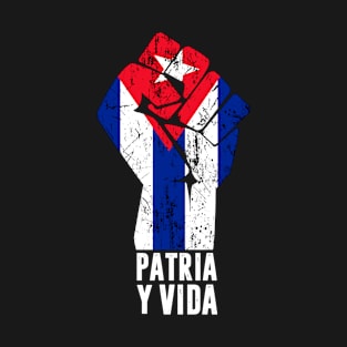 sos cuba,free cuba, patria y vida T-Shirt