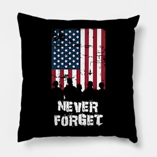 Never Forget Pillow