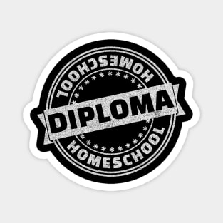 Homeschool diploma certificate Magnet