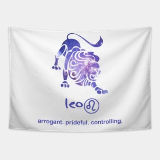 Flawed Leo Tapestry