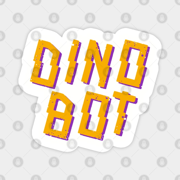 Dino Bot Magnet by bosticlinda