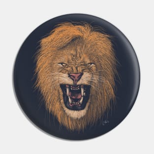 Roaring Lion Pin