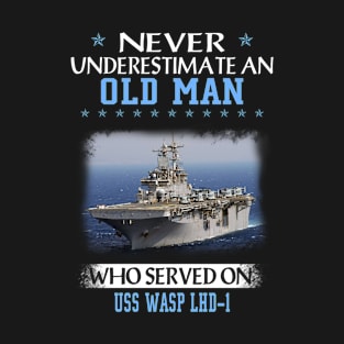 USS Wasp LHD-1 Veterans Day Christmas Gift T-Shirt