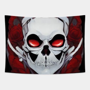 Skulls of the Undead: Unleashing Alternative Artistry with Macabre Flair Tapestry