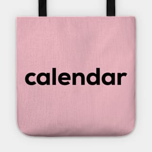 Calendar Tote