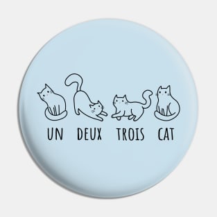 Un deux trois cat cute cats Pin