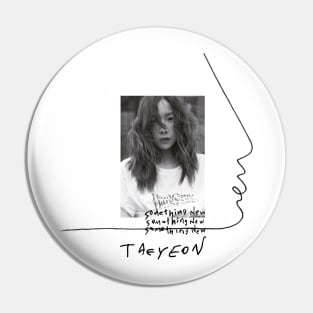 Girls' Generation (SNSD) Kim Taeyeon "Something New" Pin