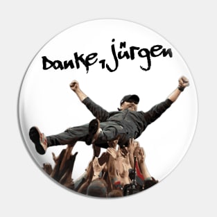 Danke, Jurgen Klopp LFC Pin