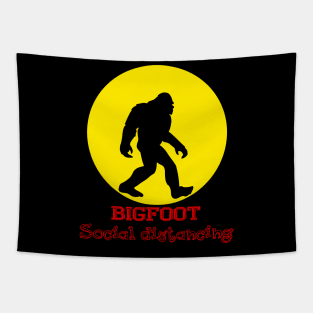 Bigfoot Social Distancing Tapestry