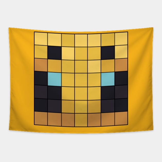 Bee Face Tapestry by TASCHE