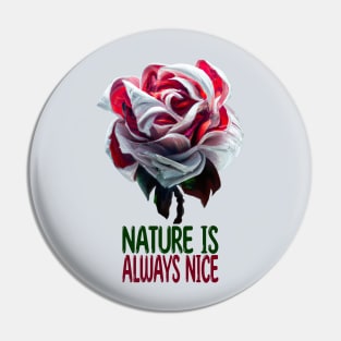 Nature Is Always Nice Pin