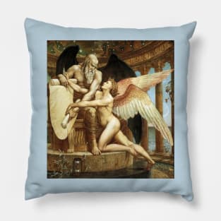 Roll of Fate - Walter Crane Pillow