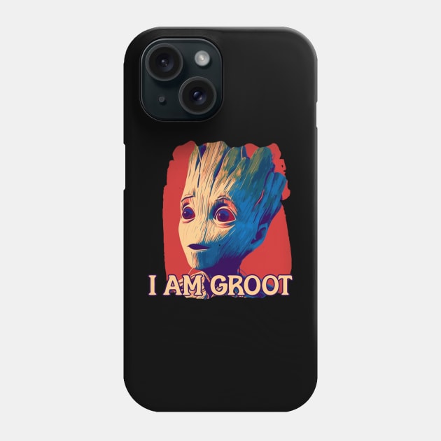 I am GROOT Phone Case by Pixy Official