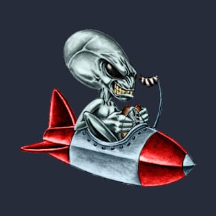 Alien Rocket Blaster T-Shirt