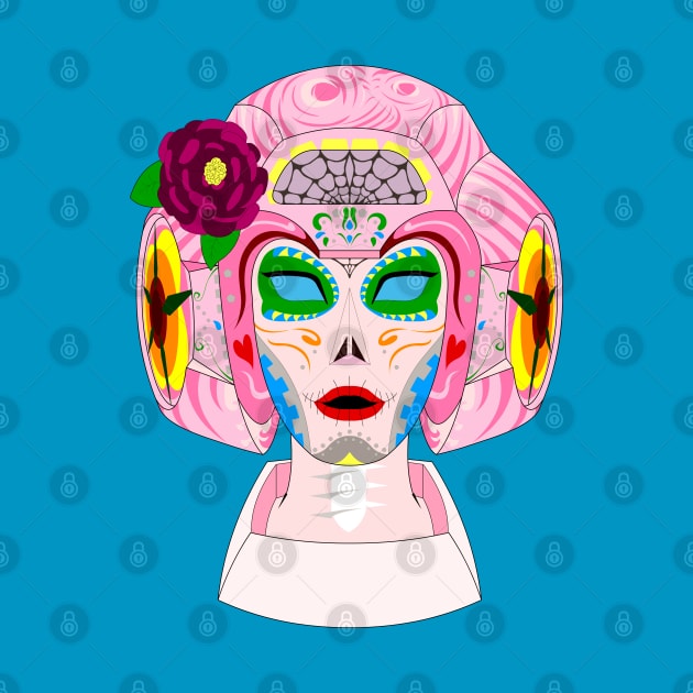 Transformers Arcee Sugar Skull by Katie_OFI