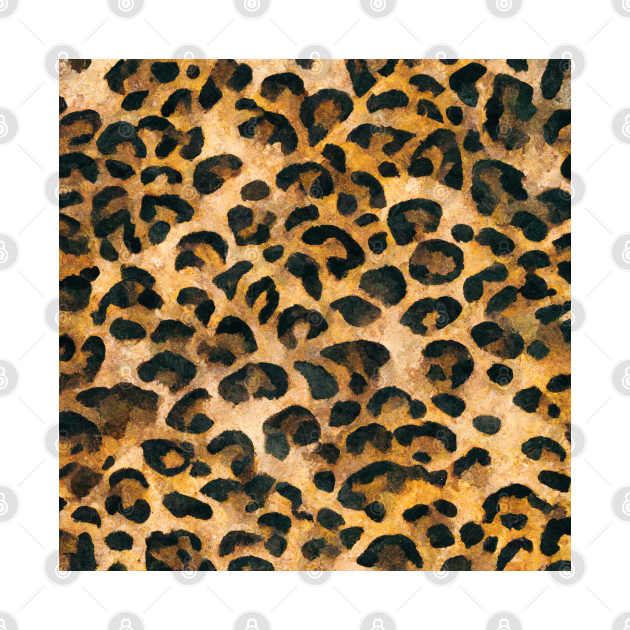 Leopard skin fur texture pattern by DyeruArt