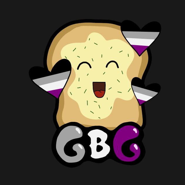 Garlic Bread Gang Asexual Pride by RezProClothing