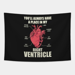 PARAMEDICS: Place In My Right Ventricle Tapestry