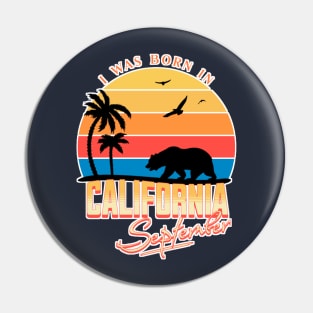 Was born in California September Pin