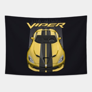 Viper SRT-yellow and black Tapestry