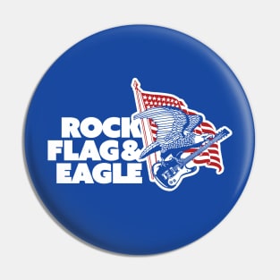 Rock Flag And Eagle - ASIP Tribute Pin