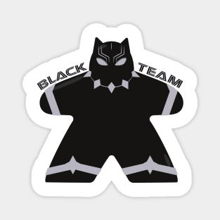 Black Meeple Team Magnet