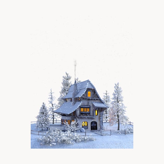 snowy house by K-MALL