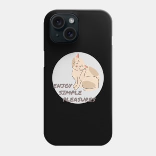 Simple Pleasures Kitty Cat Phone Case