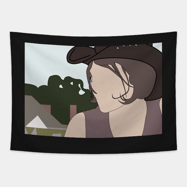 Maggie Greene Tapestry by DaniVan