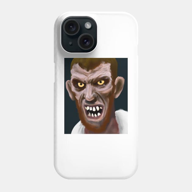 Kurt Barlow Salems Lot Digital Art Phone Case by starnish