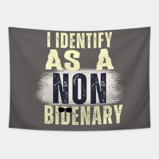 I identify as non Bidenary (v13) Tapestry