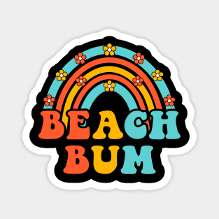 Beach Bum Summer T-Shirt Magnet