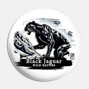 Black Jaguar - WILD NATURE - JAGUAR -2 Pin