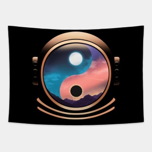 Ying Yang Space Tapestry