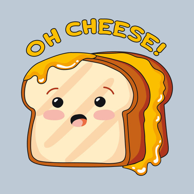 Cute Grilled Cheese - OH CHEESE by NOSSIKKO